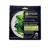 GARNIER-PURE CHARCOAL efeito de desintoxicação de tecido de máscara preta-DrShampoo - Perfumaria e Cosmética